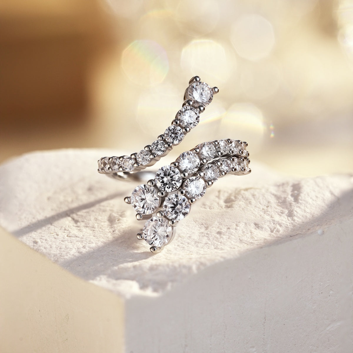 [Revel Jewelry]Unique Vivid Snake Shape Daily Ring