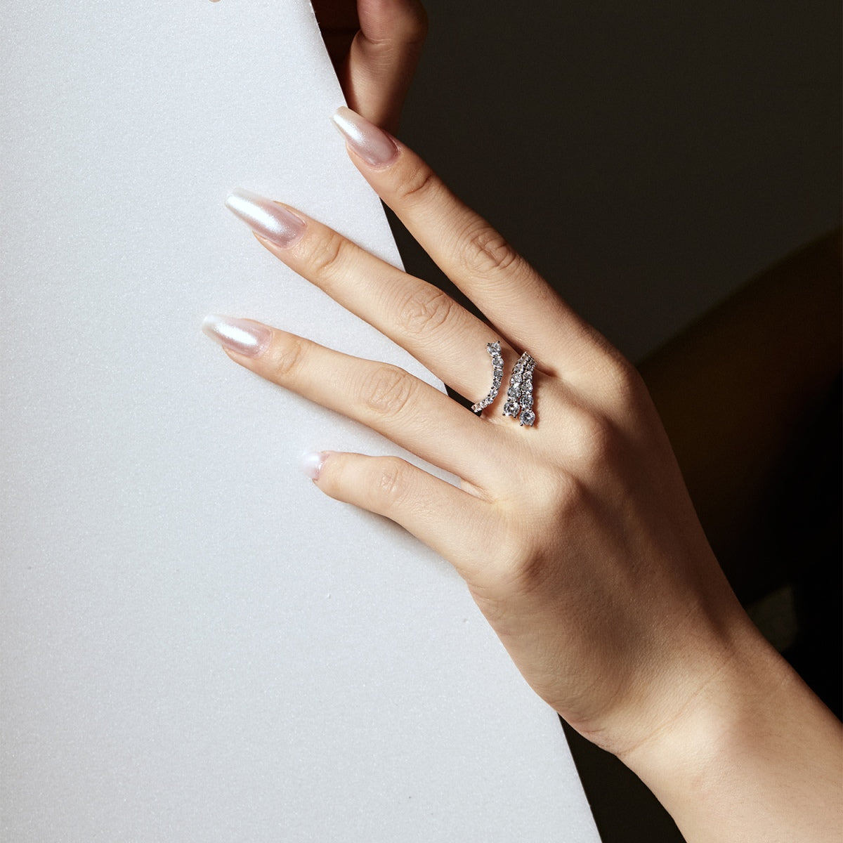 [Revel Jewelry]Unique Vivid Snake Shape Daily Ring