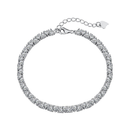 [Revel Jewelry]Dazzling Romantic Heart Shape Lover Bracelet