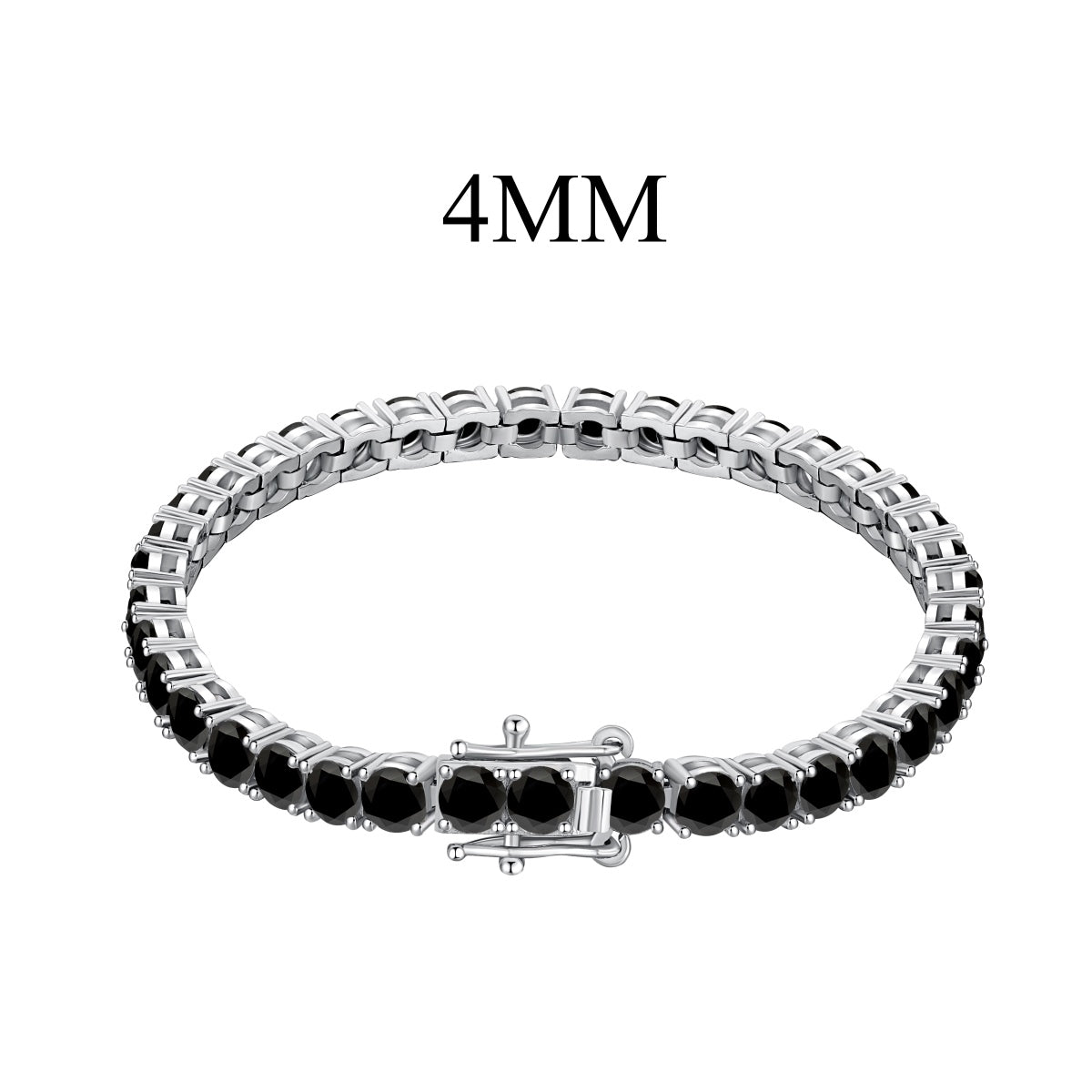 [Revel Jewelry]華やかなカラフルラウンドカットパーティブレスレット