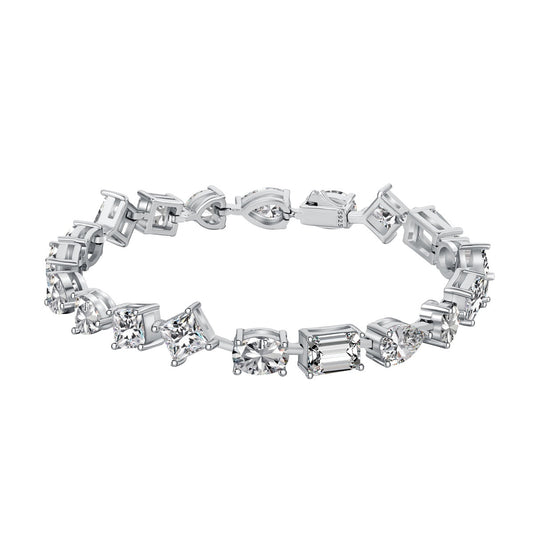 [Revel Jewelry]Einzigartiges, exquisites Armband mit mehreren Schliffformen für den Alltag