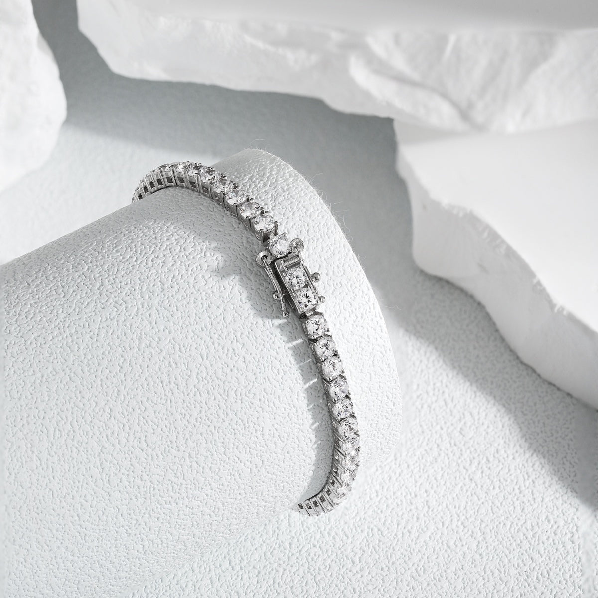 [Revel Jewelry]鮮やかなカラフルラウンドカットパーティブレスレット