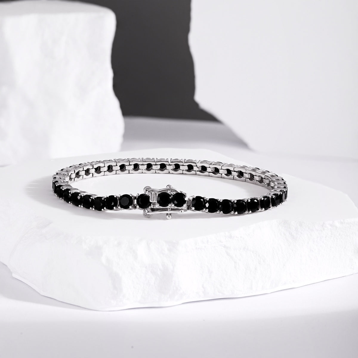 [Revel Jewelry]華やかなカラフルラウンドカットパーティブレスレット