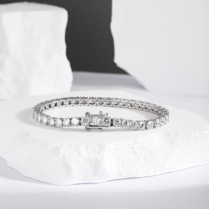[Revel Jewelry]華やかなカラフルラウンドカットパーティブレスレット