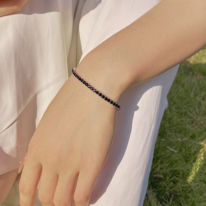 [Revel Jewelry]鮮やかなカラフルラウンドカットパーティブレスレット