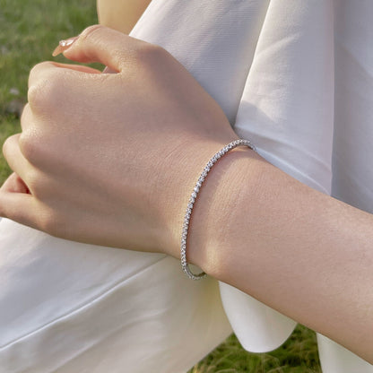 [Revel Jewelry]華やかでカラフルなラウンドカットのパーティーブレスレット