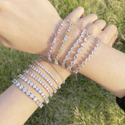 [Revel Jewelry]Einzigartiges, exquisites Armband mit mehreren Schliffformen für den Alltag