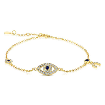 [Revel Jewelry]Dainty Eye Shape Necklace
