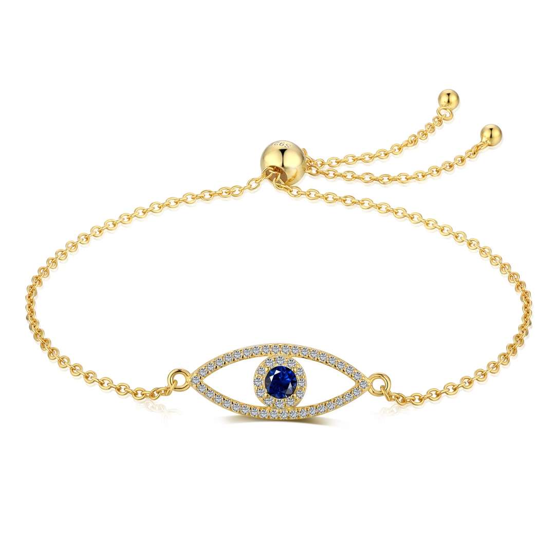 [Revel Jewelry]Devil's Eye Hollow Design Bracelet