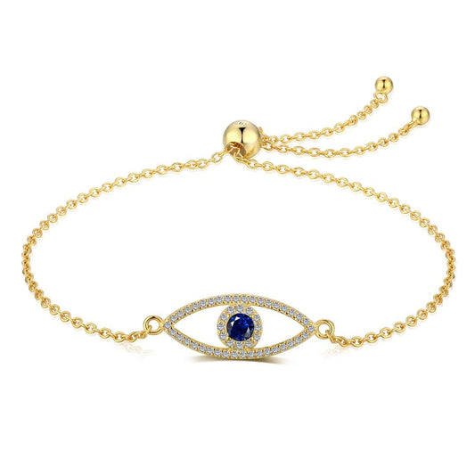 [Revel Jewelry]Devil's Eye Hollow Design Bracelet