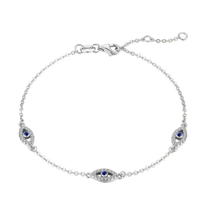 [Revel Jewelry]Evil Eye Shape Pendent Necklace