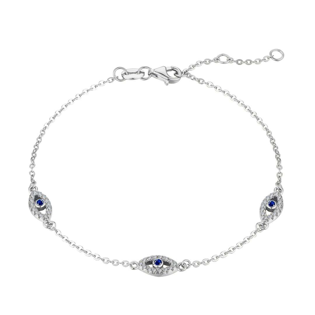 [Revel Jewelry]Evil Eye Shape Pendent Necklace