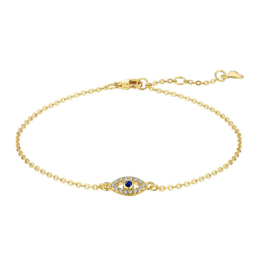 [Revel Jewelry]Evil Eye Shape Necklace