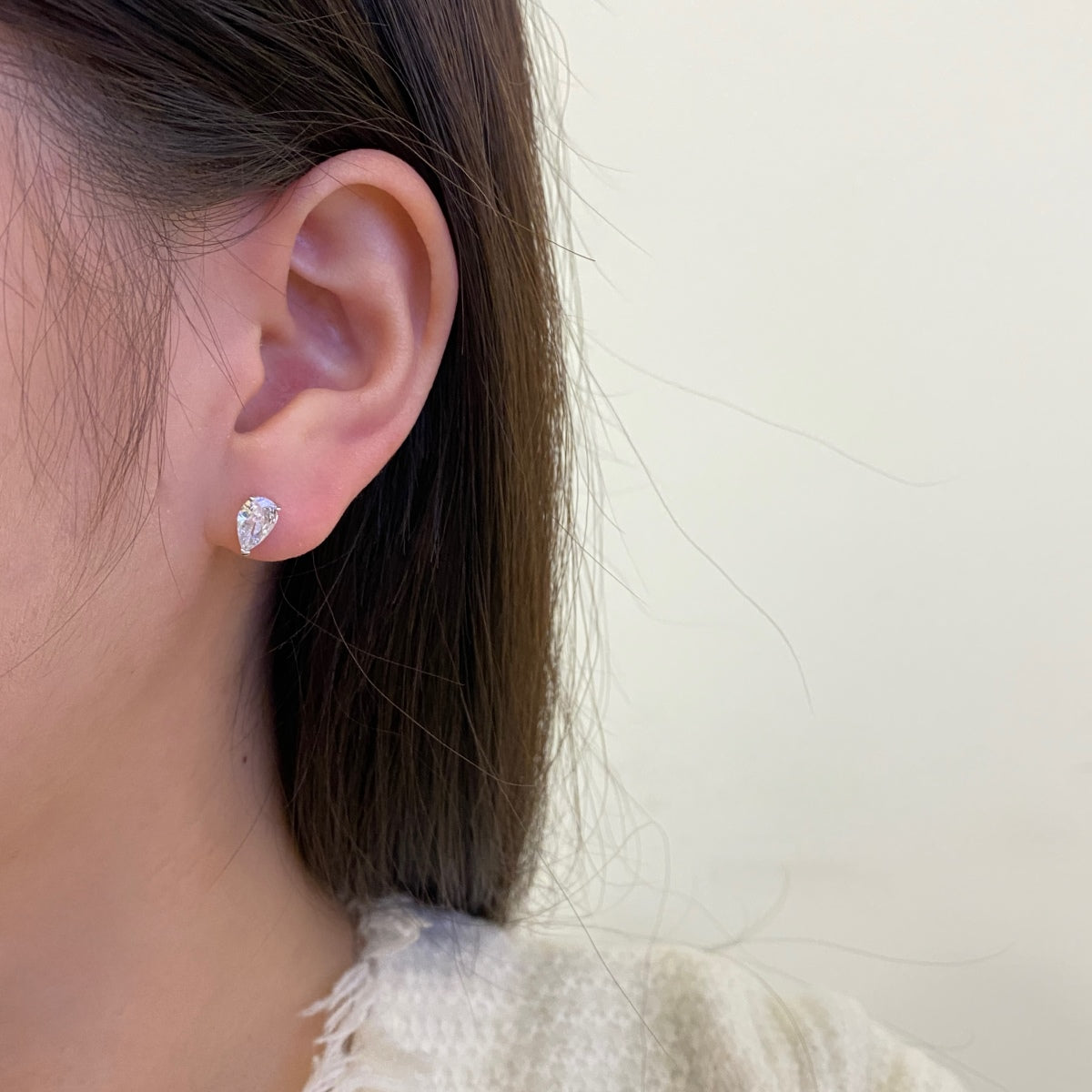 [Revel Jewelry]Ornate Water Drop Shape Earrings