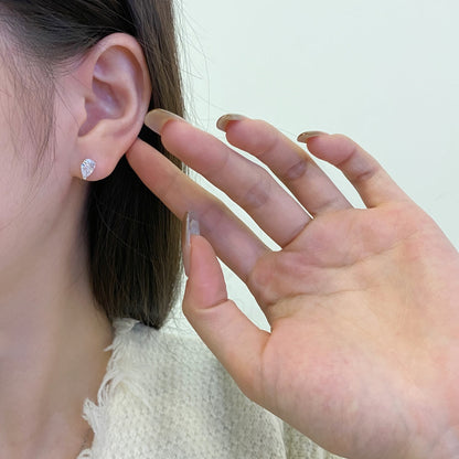 [Revel Jewelry]Ornate Water Drop Shape Earrings