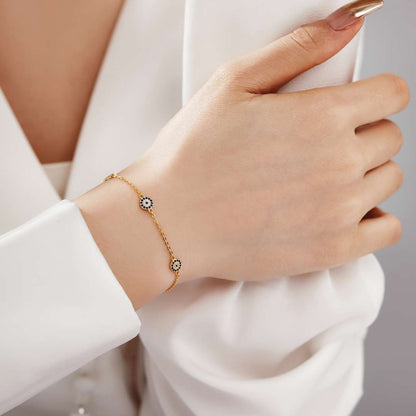 [Revel Jewelry]Zarte runde Anhängerkette