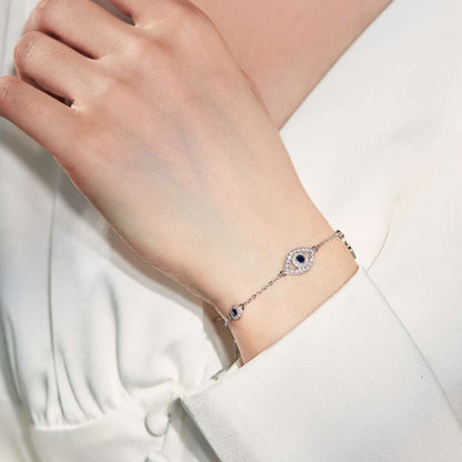 [Revel Jewelry]Dainty Eye Shape Necklace