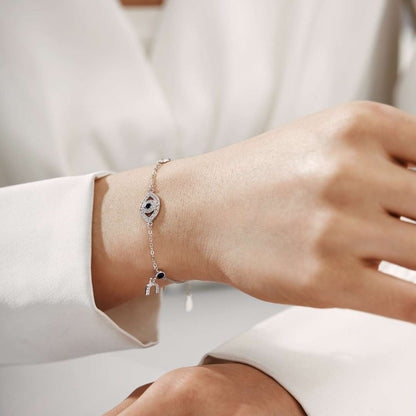 [Revel Jewelry]Dainty Eye Shape Necklace