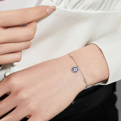 [Revel Jewelry]Devil's Eye Round Shape Bracelet