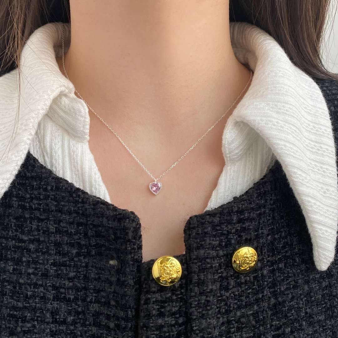 [Revel Jewelry]Ornate Heart Shape Necklace
