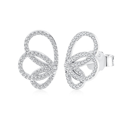 [Revel Jewelry]Exquisite Butterfly Shape Earrings