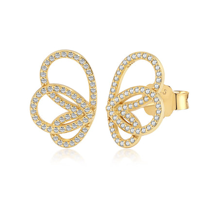 [Revel Jewelry]Exquisite Butterfly Shape Earrings