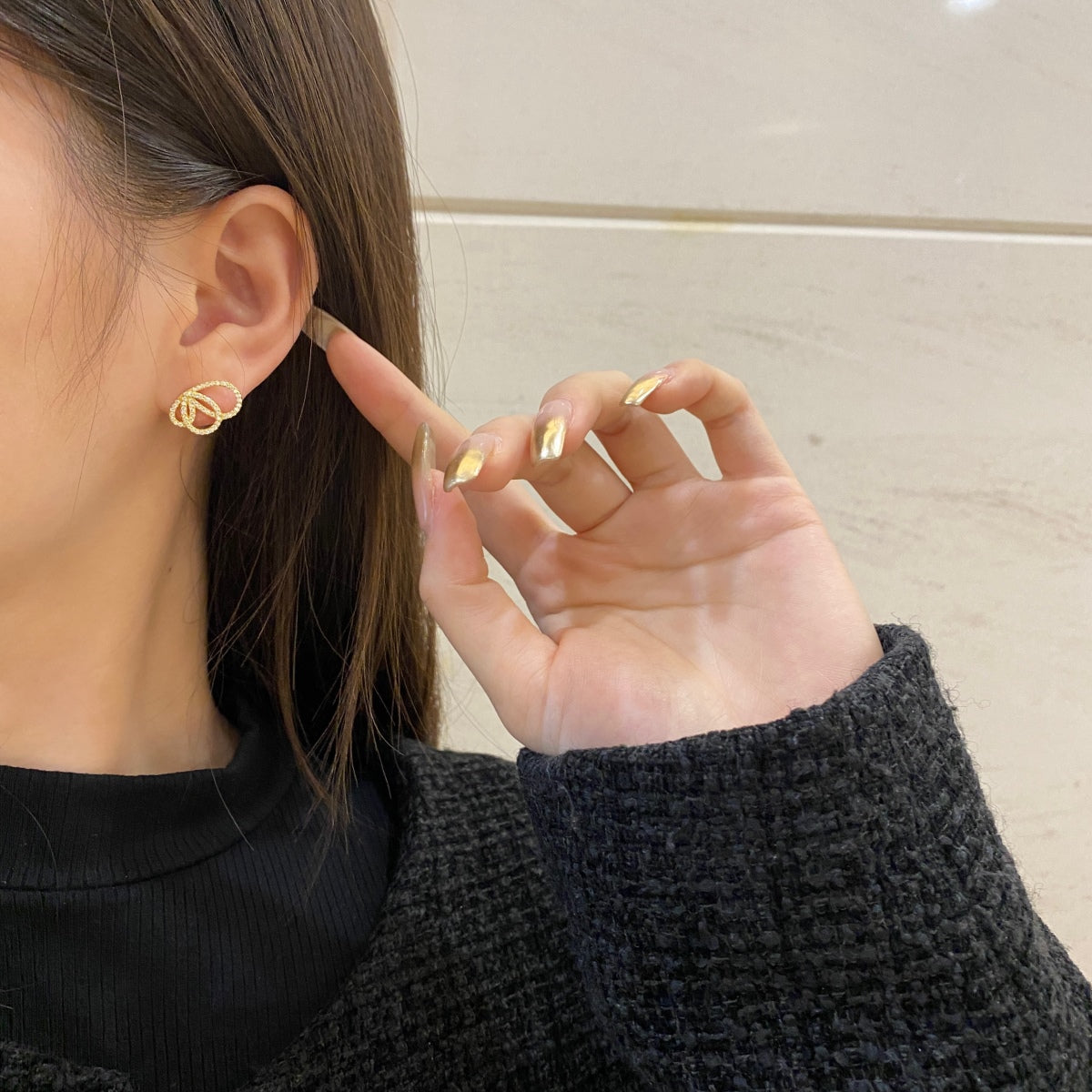 [Revel Jewelry]Exquisite Butterfly Shape Earrings