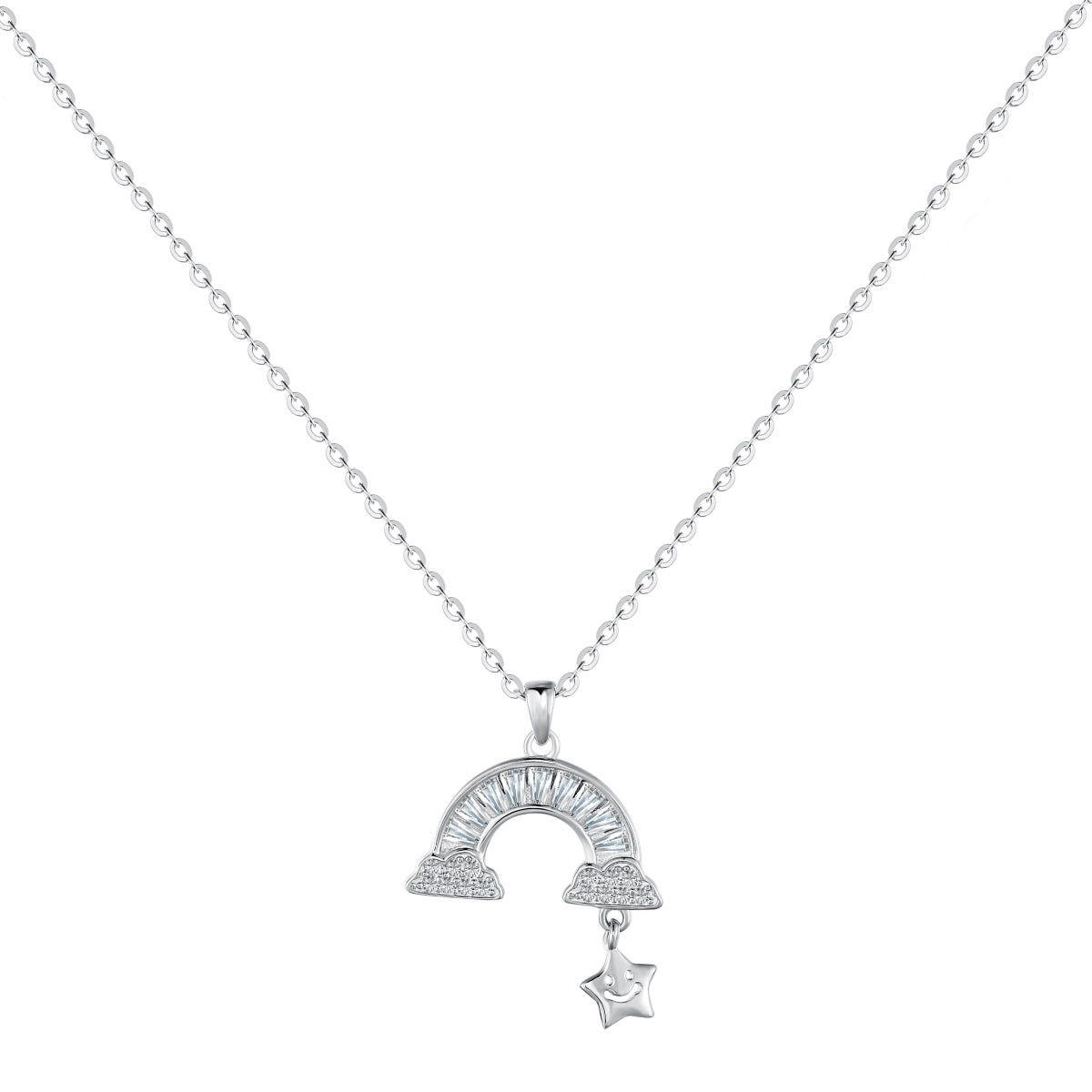 [Revel Jewelry]Einzigartige Regenbogen-Sternen-Halskette