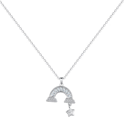 [Revel Jewelry]Einzigartige Regenbogen-Sternen-Halskette