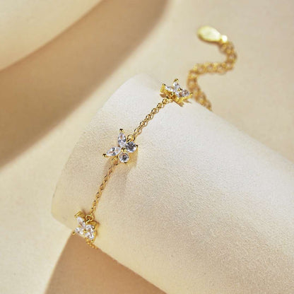 [Revel Jewelry]Halskette mit strahlendem Schmetterling