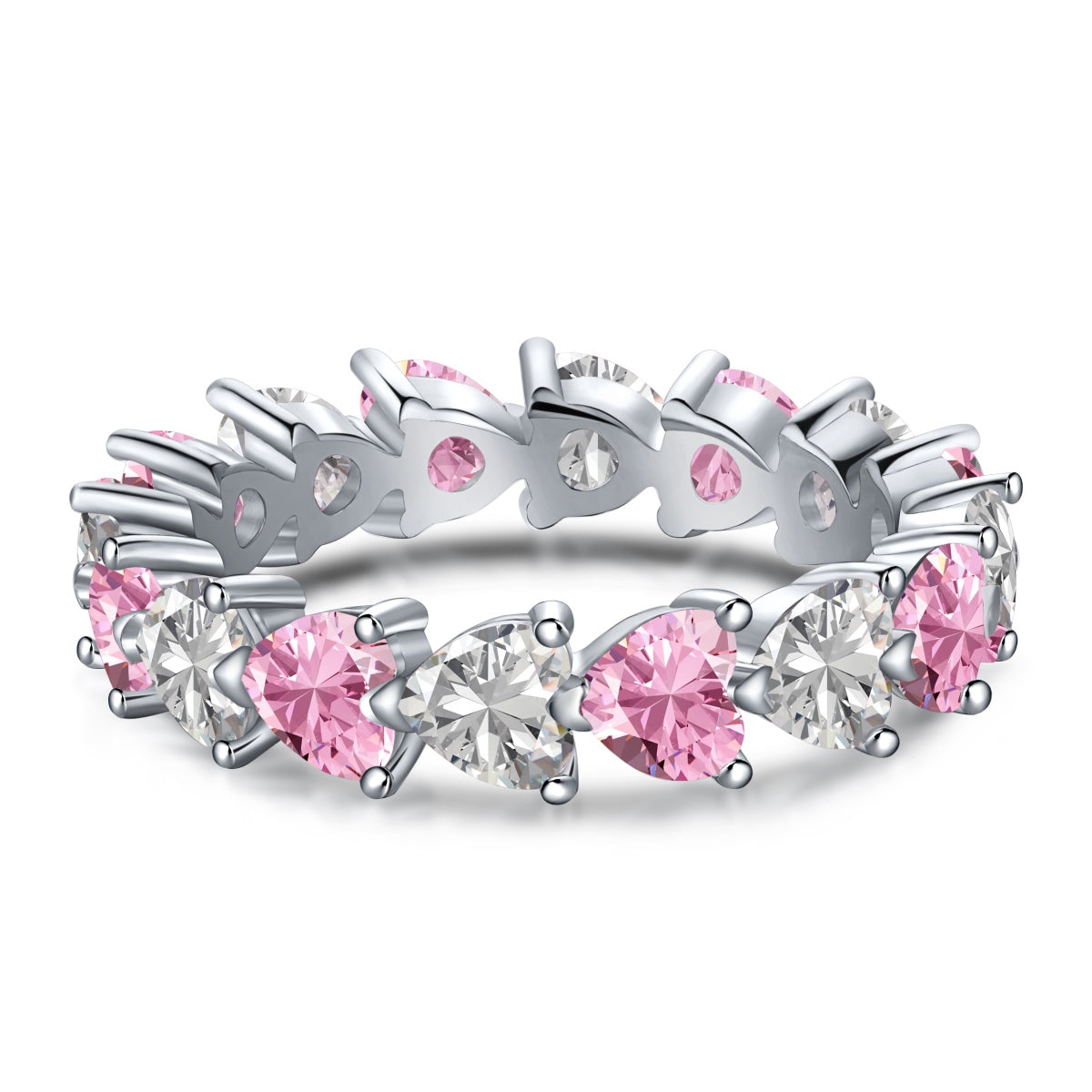 [Revel Jewelry]0.25 Carat Radiant Romance Heart Cut Lover Ring