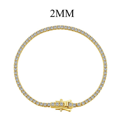 [Revel Jewelry]華やかでカラフルなラウンドカットのパーティーブレスレット