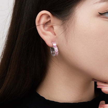 [Revel Jewelry]Radiant Heart Cutout Earrings