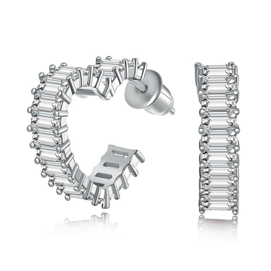 [Revel Jewelry]Radiant Heart Cutout Earrings