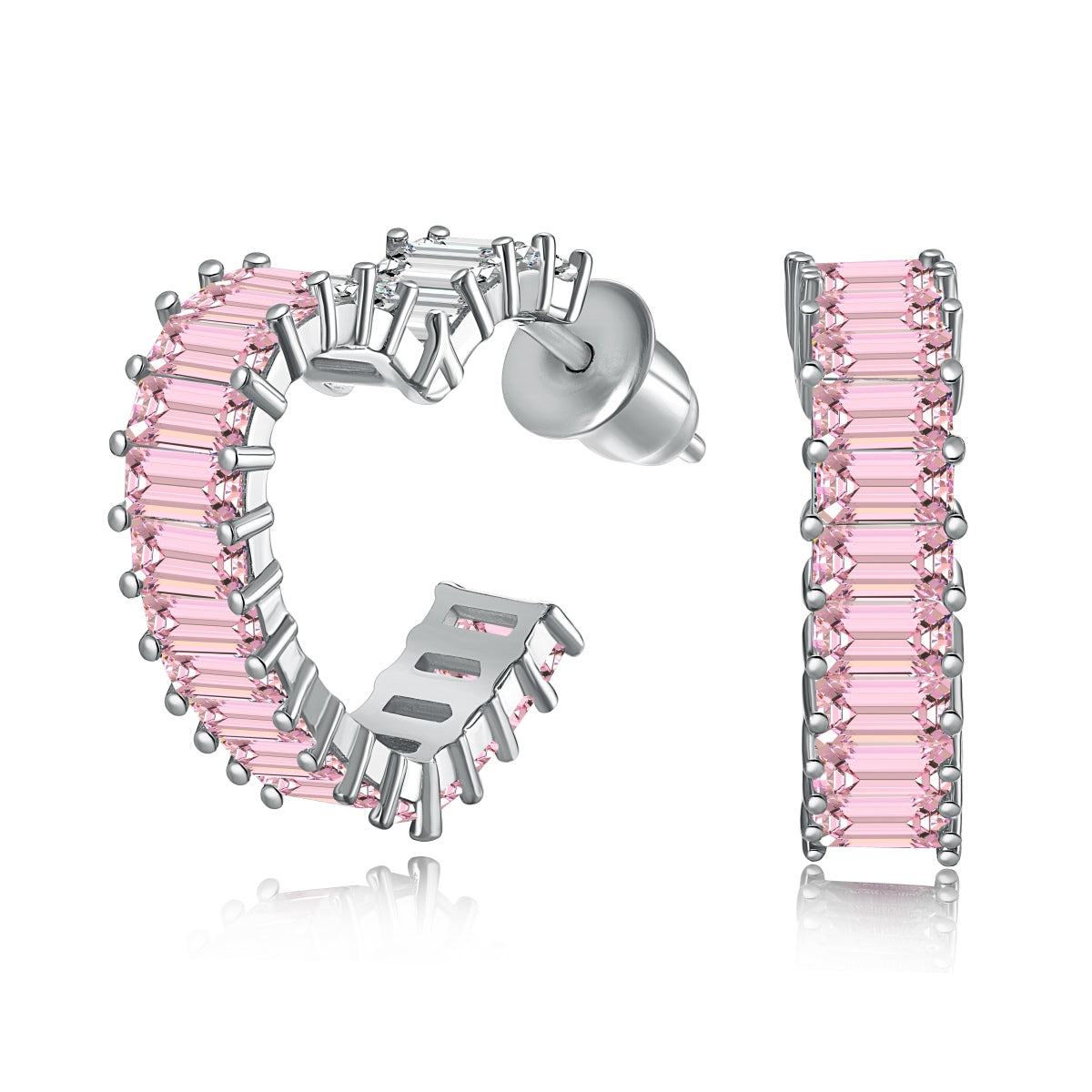 [Revel Jewelry]Radiant Heart Cutout Earrings
