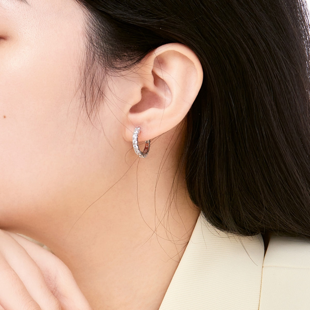 [Revel Jewelry]Radiant Colorful Round Cut Earrings