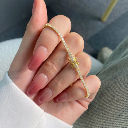 [Revel Jewelry]華やかでカラフルなラウンドカットのパーティーブレスレット