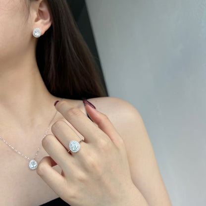 [Revel Jewelry]Delicate Gorgeous Pear Cut Daily Earrings