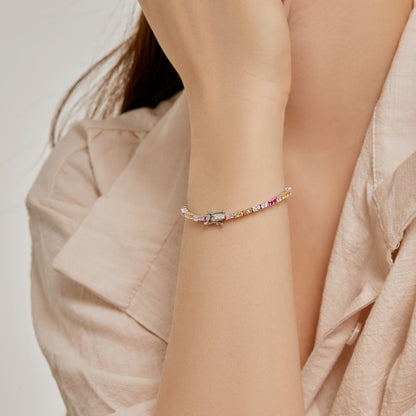 [Revel Jewelry]繊細なロマンティックハート型恋人ブレスレット