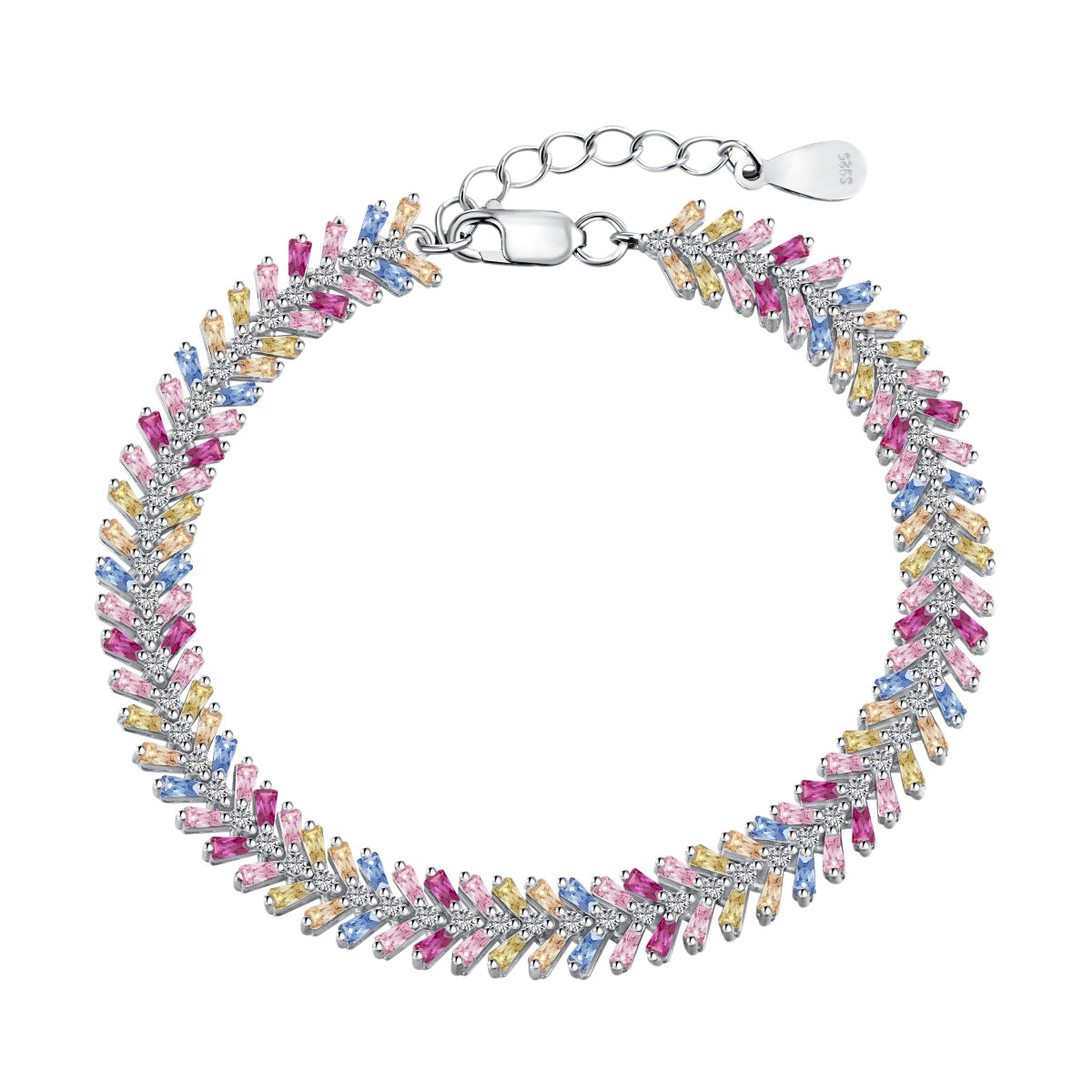 [Revel Jewelry] デイリーにぴったりの上品なラディアントエメラルドカットブレスレット
