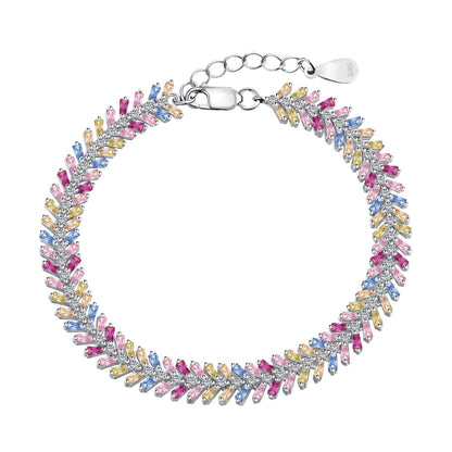 [Revel Jewelry] デイリーにぴったりの上品なラディアントエメラルドカットブレスレット