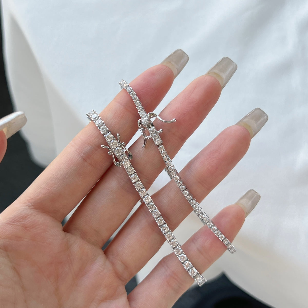 [Revel Jewelry]Dazzling Exquisite Round Cut Daily Bracelet