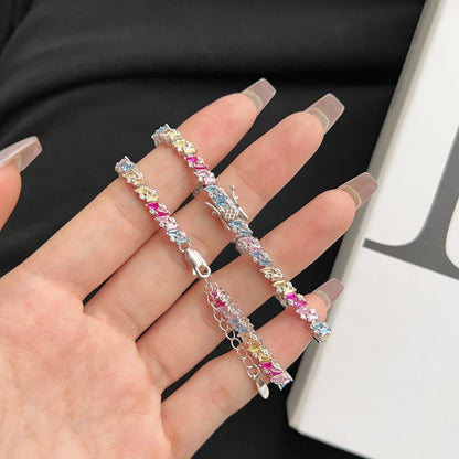 [Revel Jewelry]華やかな輝きを放つ多面カットパーティーブレスレット