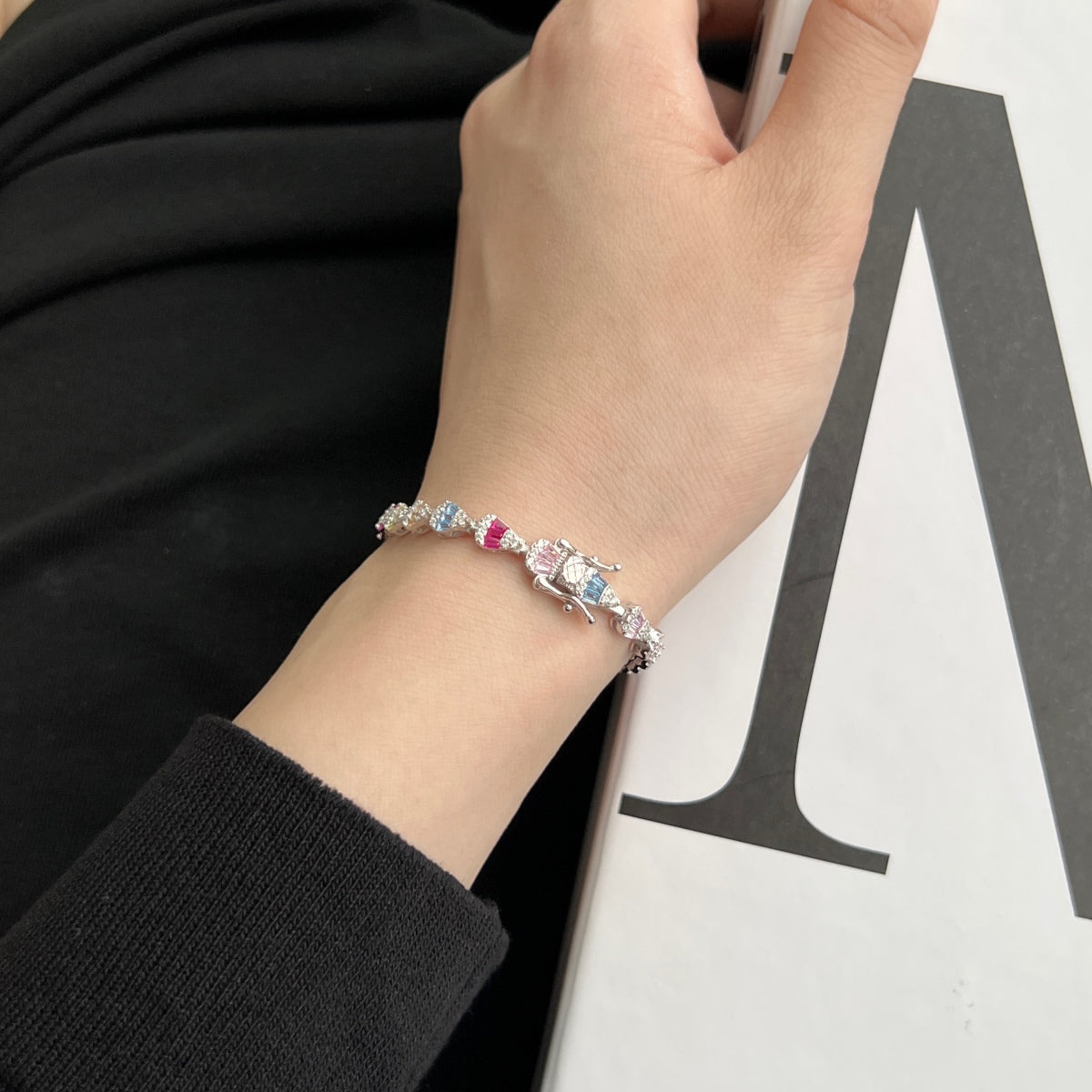 [Revel Jewelry]水滴型デイリーブレスレット