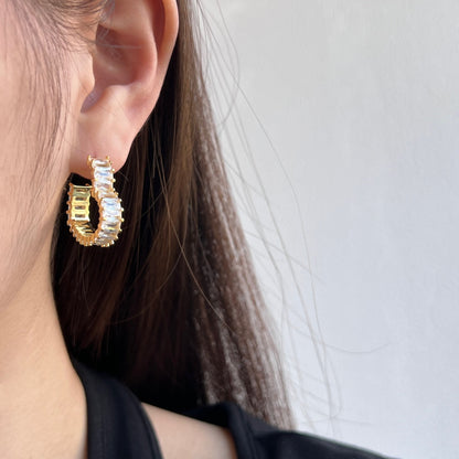 [Revel Jewelry]Radiant Heart Cutout Earrings