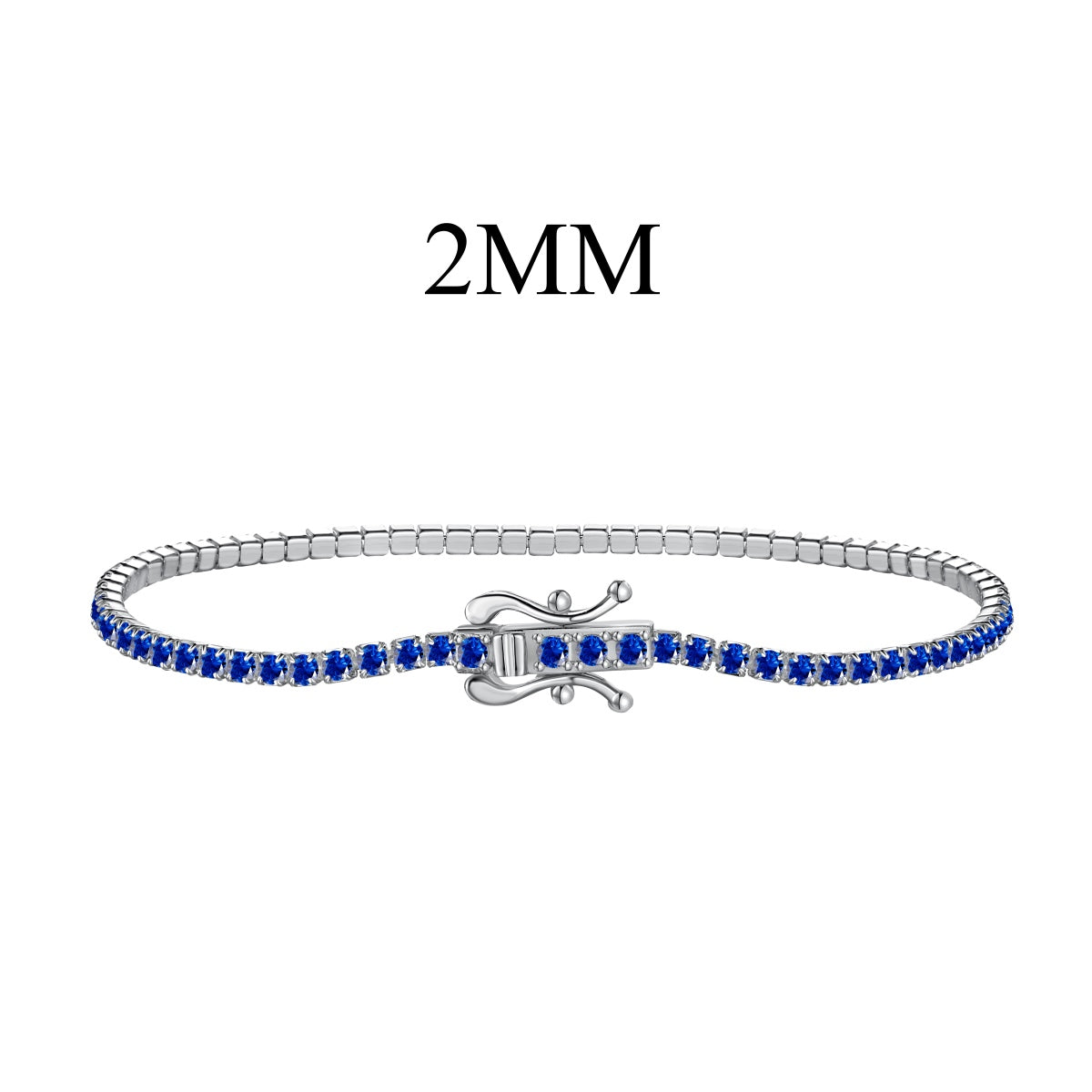 [Revel Jewelry]華やかでカラフルなラウンドカットのパーティーブレスレット