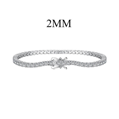 [Revel Jewelry]Dazzling Exquisite Round Cut Daily Bracelet