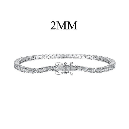 [Revel Jewelry]Dazzling Exquisite Round Cut Daily Bracelet