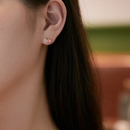 [Revel Jewelry]Dazzling Elegant Heart Cut Lover Earrings
