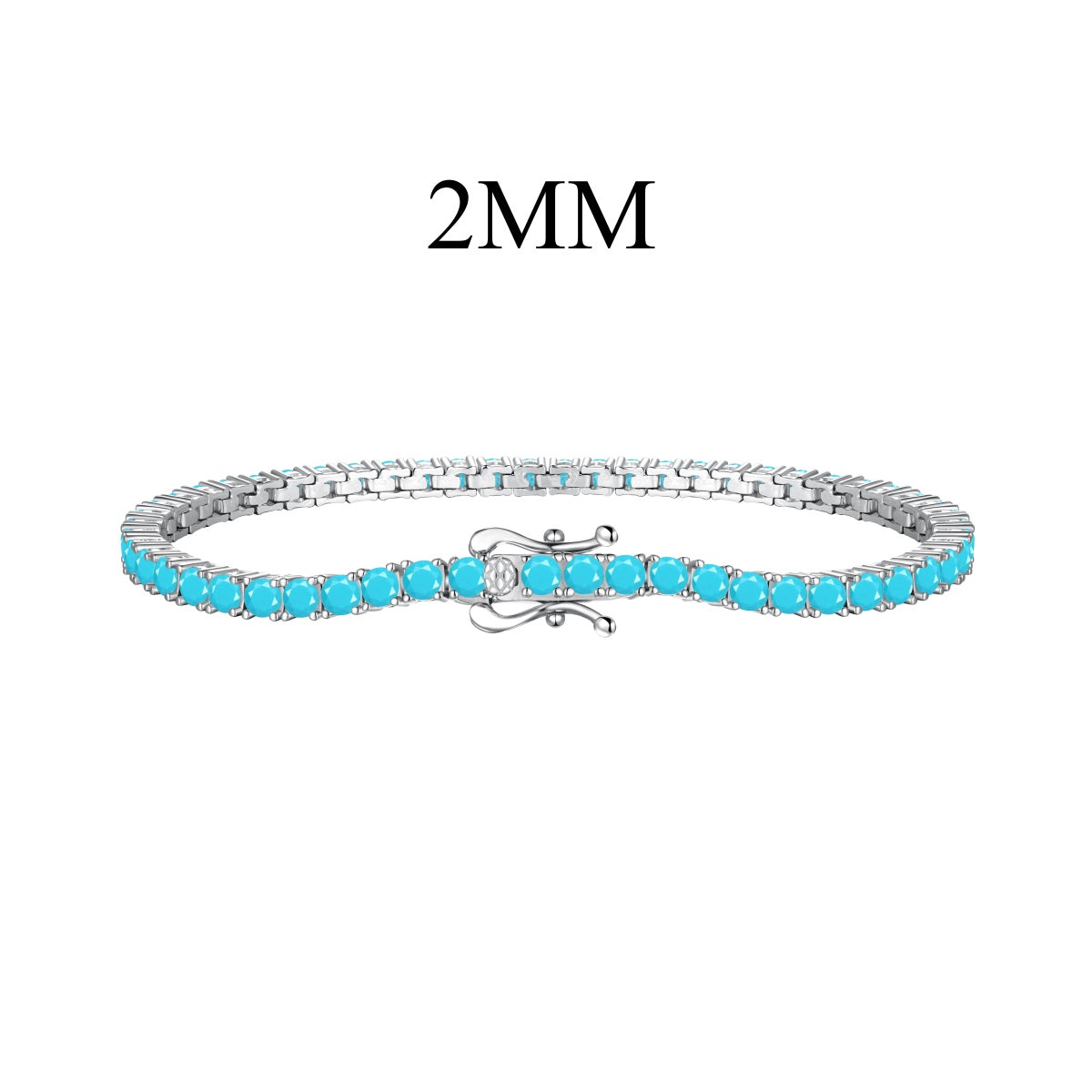 [Revel Jewelry]Dazzling Exquisite Round Cut Daily Bracelet